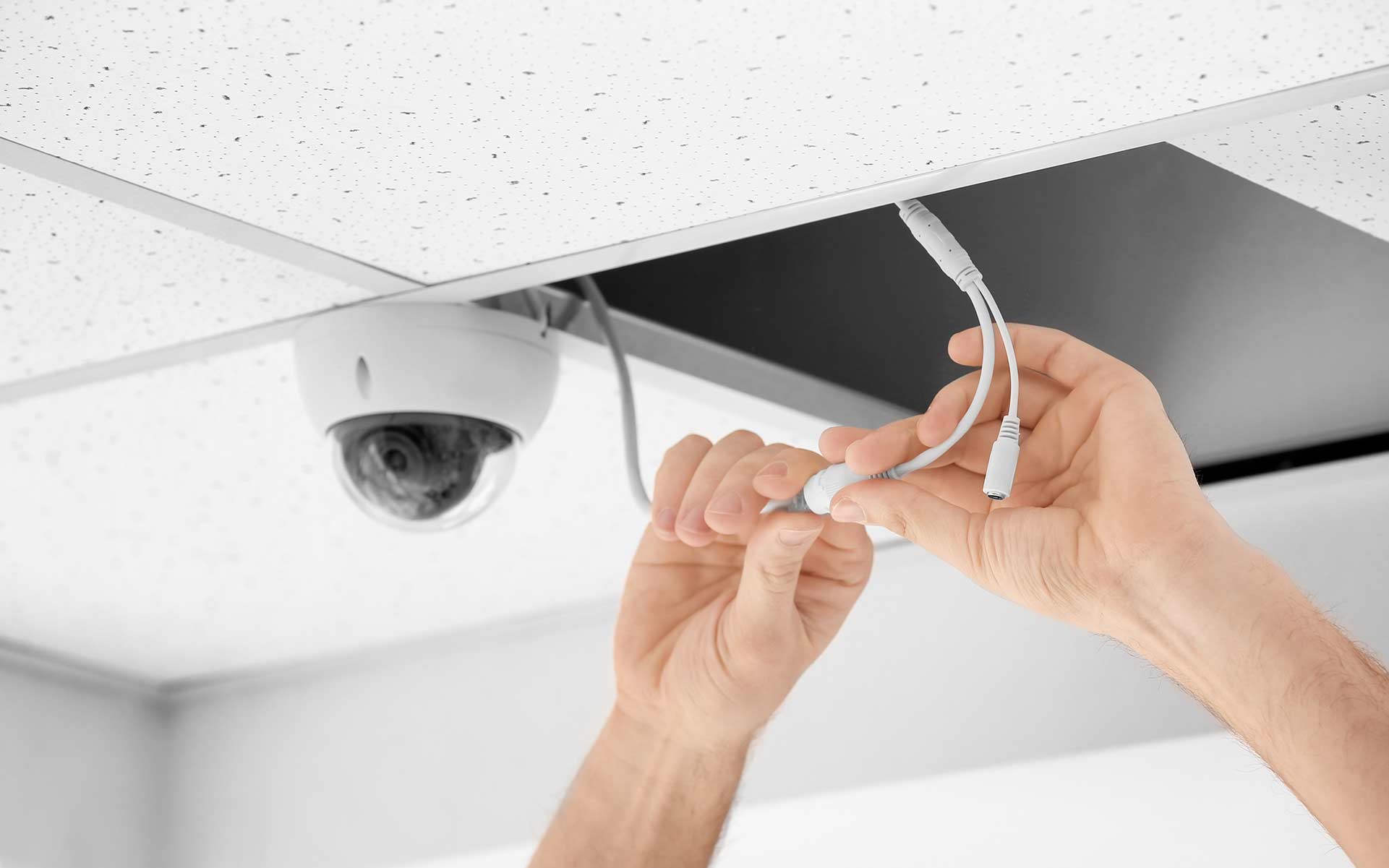 A2B Electrical's electricians can wire up CCTV cameras for properties in West Ham and the local area. 
